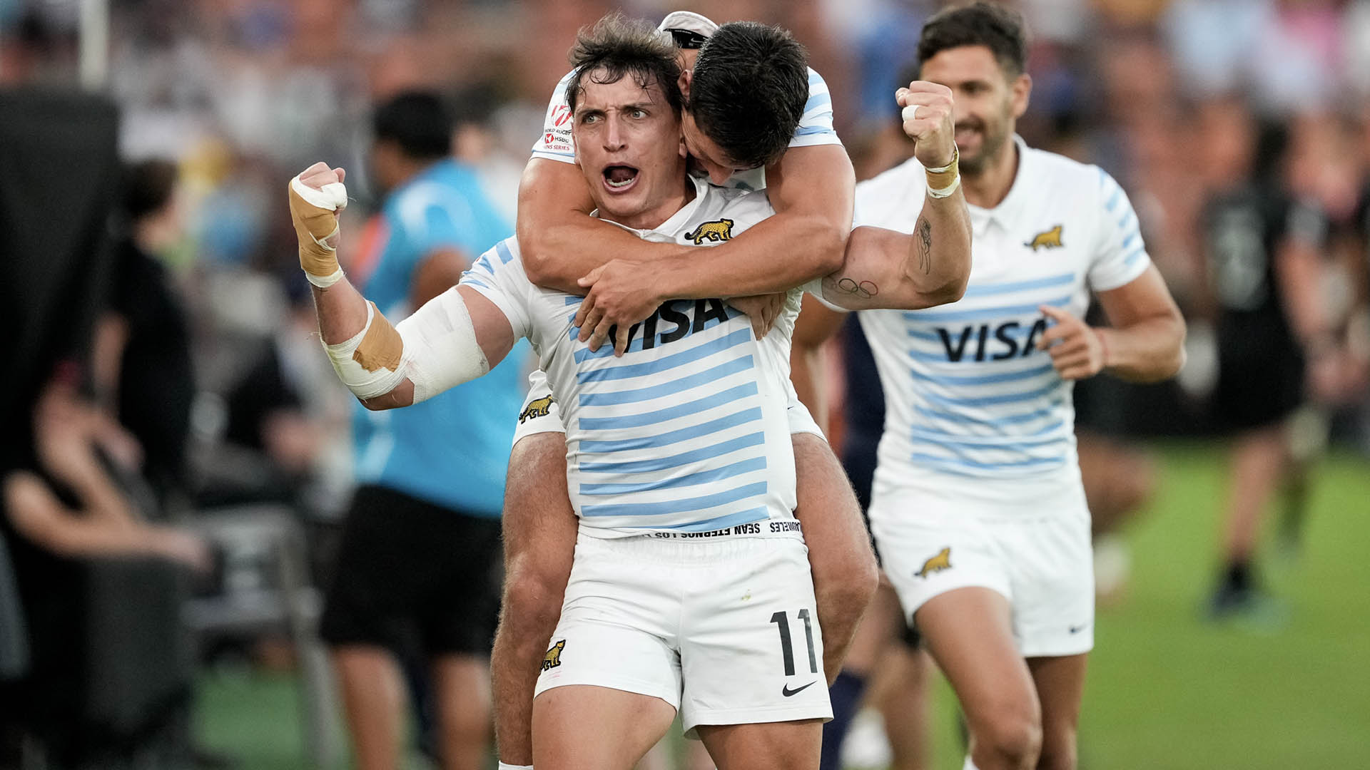CONCENTRACION DE PUMAS 7 DE CARA A LA GRAN FINAL EN LOS ANGELES